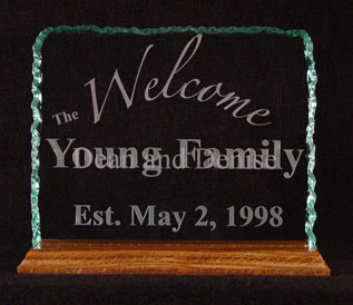 Family Plaque With first names