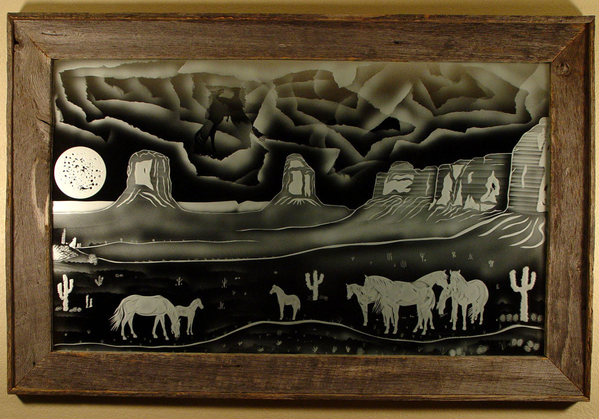 Horse mirror